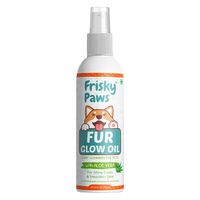Frisky Paws Fur Glow Oil Spray Leave-in Conditioner For Dogs & Cats Of All Breeds