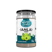 Nectar Valley 100% Pure Natural Amla Powder For Hair Care, Grinded Without Seeds