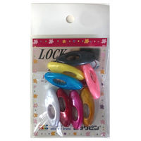 Lockpin M11 Japan Saree Hijab Gown Brooch Japanese Steel Jewel Lock Safety Pin (Color May Vary)