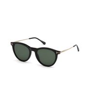 Tom Ford FT0626 53 01n Iconic Pilot Shapes In Premium Acetate Sunglasses