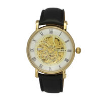 Timex 21 Jewel Automatic Analog Silver Dial Men's Watch (TWEG16702)