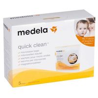 Medela Quick Clean Microwave Bags - 5 Pieces