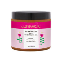 AuraVedic Kumkumadi Skin Brightening Gel with Kumkumadi Tailam.Kumkumadi Face Oil for Glowing