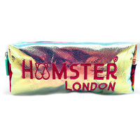Hamster London Straight F Shimmy Pencil Case Pouch Mermaid