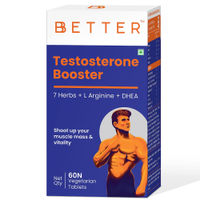 BBETTER Testosterone Booster For Men - Veg Tablets
