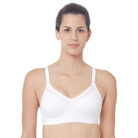 Triumph Triaction Free Motion Padded Wireless High Bounce Control Sports Bra - White