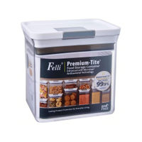 Felli Nralg4606a Rectangular Premium Tite Antimicrobial Food Storage Container, 1.4 Liters