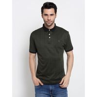 Cantabil Olive Mens Polo T-shirt