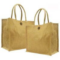 Earth Bags Khaki Shoppers With Loops - Pack Of 2