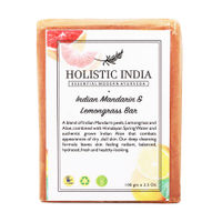 Holistic India Indian Mandarin & Lemongrass Bar