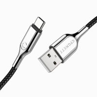 Cygnett Armored 3.1 Usb-c To Usb-a (3amp/60w) Cable 1m - Black