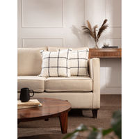 Twig & Twine Neoteric White Cushion Covers (Pack of 2)