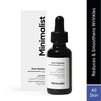 Minimalist Multi Peptides 10% Face Serum for Anti Aging & Collagen Booster with Matrixyl 3000 & Bio-Placenta