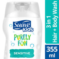 Suave Kids Shampoo 3 In1 Purely Fun Sensitive