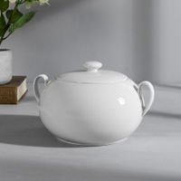 Pure Home + Living Cream Soup Tureen With Lid (1)