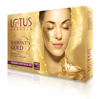 Lotus Herbals Radiant Gold Cellular Glow best Facial Kit to prevent aging
