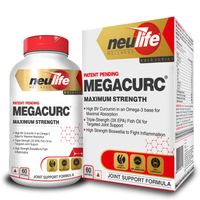 Neulife (Vitrovea) Megacurc Nano-Curcumin + Triple Strength Fish Oil With 10x Strength Boswellia