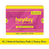 Heyday Organic Sanitary Napkins Maxi Fluff XL-14 pack