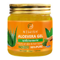 NEWISH Aloevera Gel Moisturizer for Face Enriched with Turmeric