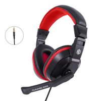 Nu Republic Viper Work N Play with Mic and Volume Control Wired Headphone - Red