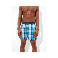American Eagle Checked Boxers Blue