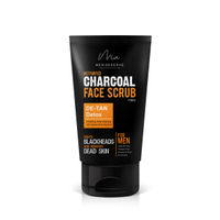 MEN DESERVE Activated Charcoal Face Scrub For D-TAN and Detox