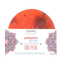 Sampan Handcrafted Rose Petal Bathing Bar