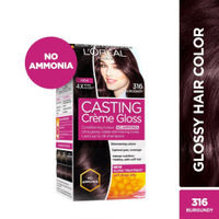 L'Oreal Paris Casting Creme Gloss Hair Color + Free Age 20+ Skin Perfect Facial Foam