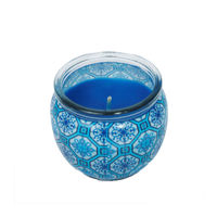 Pan Aromas Shrink Sleeve Glass Candle - Fresh Linen
