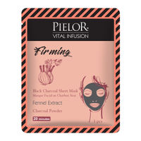 Pielor Vital Infusion Firming Black Charcoal Sheet Mask