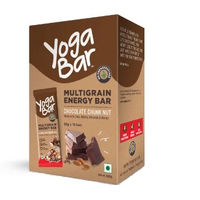 Yogabar Chocolate Chunk Nut Multigrain Energy Bar Pack Of 10
