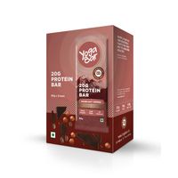 Yogabar Hazlenut Toffee Protein Bars Pack Of 6