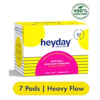Heyday Organic Sanitary Napkins (Maxi Fluff-7 Pack)