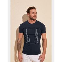 Trendyol Men's Navy Blue T-Shirt