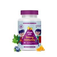 Zingavita Strong Immunity Elderberry & Multivitamin Gummies for Kids