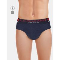 U.S. POLO ASSN. Assorted Cotton Hipster Briefs - Pack Of 2 - Multi-Color