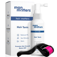 Man Matters Grow Hair Tonic And Derma Roller For Men