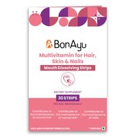 Bonayu Multivitamin For Hair Skin & Nails Mouth Dissolving Strip