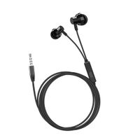 FLiX (Beetel) Tone 110 Wired Earphone With Mic, 3.5mm Jack & Magnetic Earbuds (black)
