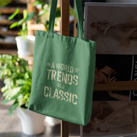 Doodle Collection Be a Classic Canvas Tote Bag