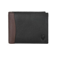 WILDHORN Protected Genuine High Quality Leather Black Wallet for Men
