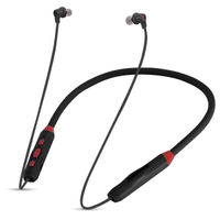 Swagme Alaap NB010 Wireless Flexible Neckband Earphone Up to 18H Music Play Time, Black
