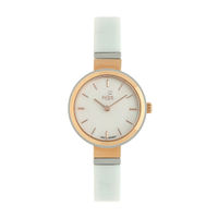 Xylys Mother of Pearl Dial Two Toned Steel & Ceramic Strap Watch