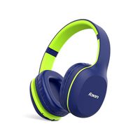 Foxin THUMP 225 Over-Ear Wireless Bluetooth Headphones (Blue Green)