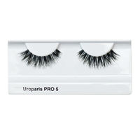 Uroparis Human Hair Eyelashes - PRO 5 / BLACK DOUBLE VOLUME HAIR