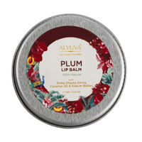 Alyuva Ghee Enriched Natural Plum Lip Balm, for all ages, 100% Natural