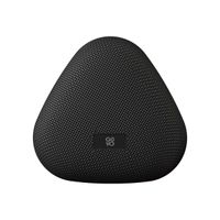 GOVO GOCRUSH 410 Portable BT Speaker 4W sound 15 Hrs Playtime IPX7 ABS fabric (Platinum Black)