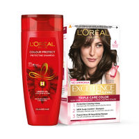 L'Oreal Excellence Hair Colour - Buy L'Oreal Paris Excellence Crème in  India | Nykaa