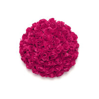 LAIDA Floral Hair Band - Pink (Free Size)