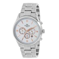 PA maxima 48810CMGS White Dial Analog Watch For Men
